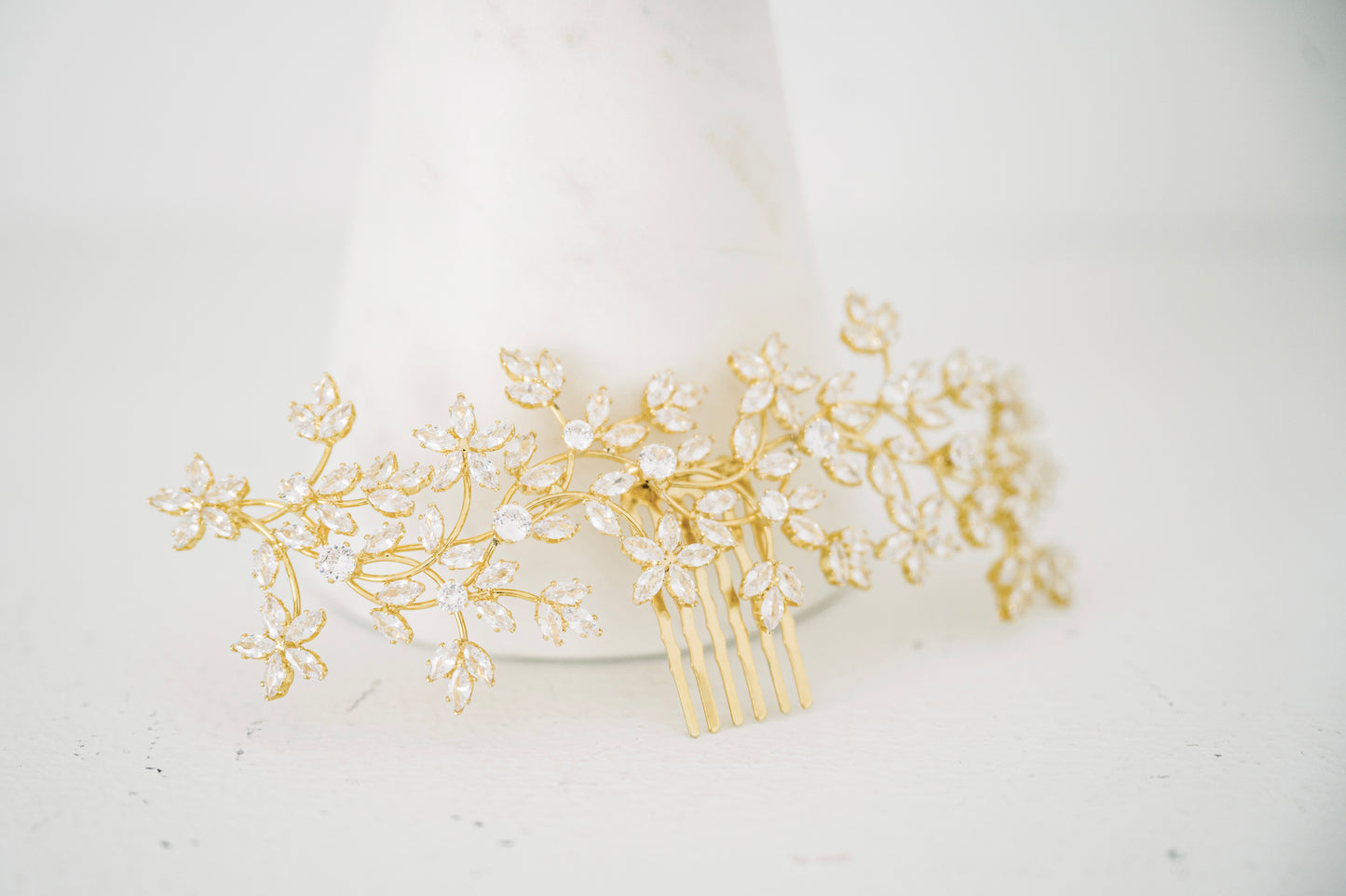 Abigail Hair Comb Gold